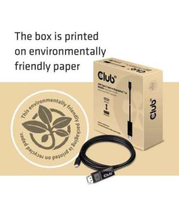 CABLE USB-C TO DP 1.8M/M/M CAC-1557 CLUB3D