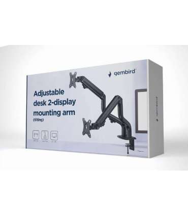 DISPLAY ACC MOUNTING ARM/17-32" MA-DA2-02 GEMBIRD