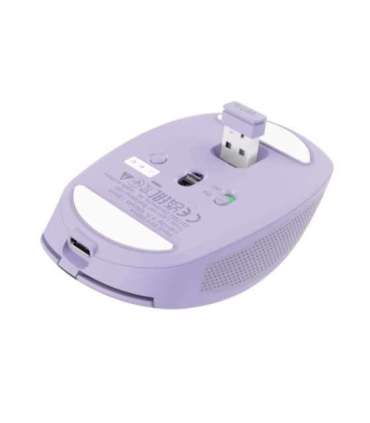 MOUSE USB OPTICAL WRL OZAA/PURPLE 25384 TRUST
