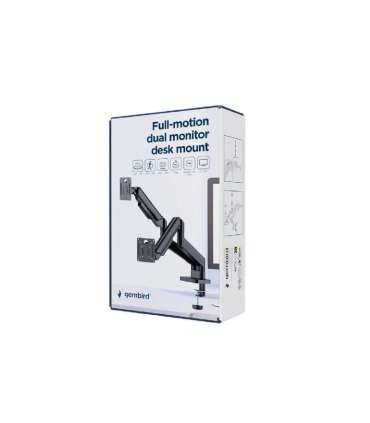 DISPLAY ACC MOUNTING ARM/DOUBL.17-32" MA-DA2-06 GEMBIRD