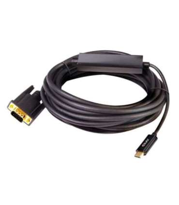 CABLE USB-C TO VGA 5M/M/M CAC-1512 CLUB3D