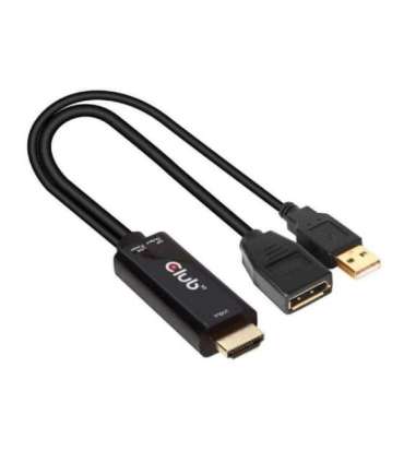 I/O ADAPTER HDMI TO DP/ACTIVE M/F CAC-1331 CLUB3D