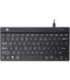 KEYBOARD COMPACT BREAK ENG/BLACK RGOCOUSWDBL R-GO TOOLS