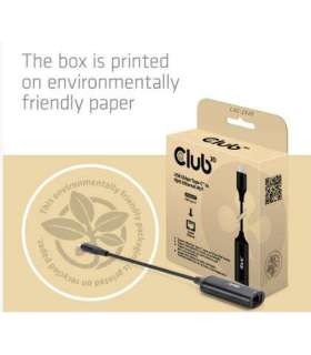 I/O ADAPTER USB-C TO RJ45/M/F CAC-2530 CLUB3D