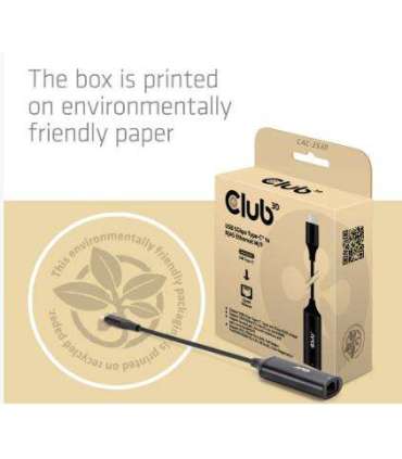 I/O ADAPTER USB-C TO RJ45/M/F CAC-2530 CLUB3D