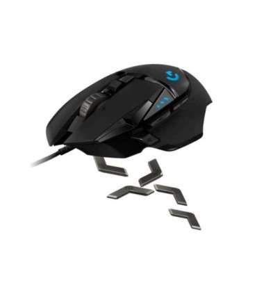 MOUSE USB OPTICAL G502/BLACK 910-005470 LOGITECH
