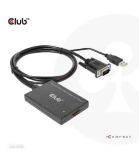 I/O ADAPTER VGA TO HDMI+USB/0.6M M/F CAC-1720 CLUB3D