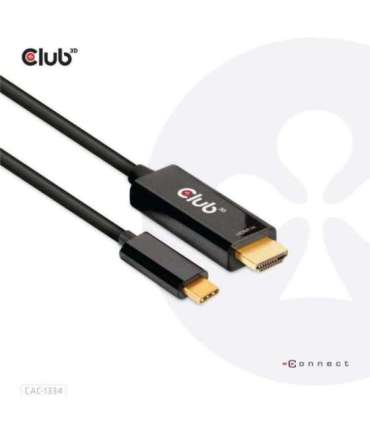 CABLE HDMI TO USB-C 1.8M/M/M CAC-1334 CLUB3D