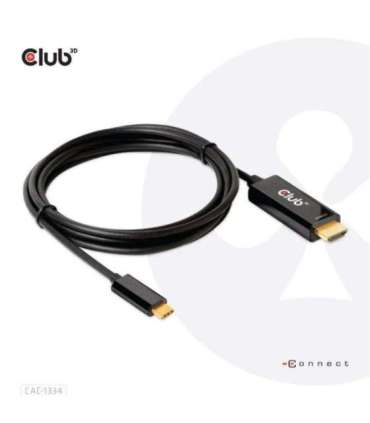 CABLE HDMI TO USB-C 1.8M/M/M CAC-1334 CLUB3D