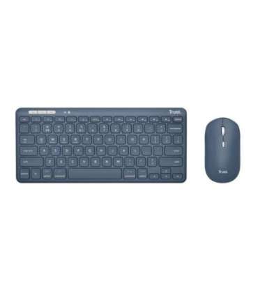 KEYBOARD +MOUSE WRL LYRA/BLUE 24937 TRUST