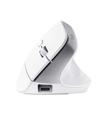 MOUSE USB OPTICAL WRL BAYO+/ERGONOMIC WHT 25399 TRUST