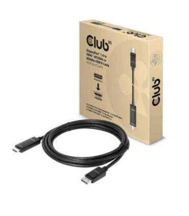 CABLE DP TO HDMI 3M/M/M CAC-1087 CLUB3D