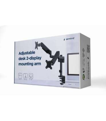 DISPLAY ACC MOUNTING ARM/17-32" MA-DA2P-01 GEMBIRD