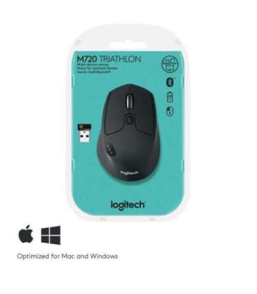 MOUSE BLUETH OPTICAL M720/TRIATHLON 910-004791 LOGITECH