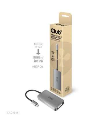 I/O ADAPTER USB-C TO DVI-D/ACTIVE M/F CAC-1510 CLUB3D