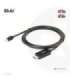CABLE MINIDP TO HDMI 1.8M/M/M CAC-1187 CLUB3D