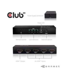 VIDEO SWITCH HDMI 4PORT/CSV-1370 CLUB3D