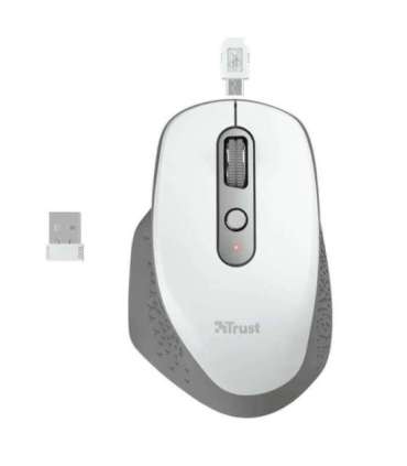 MOUSE USB OPTICAL WRL/OZAA WHITE 24035 TRUST