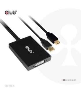 I/O ADAPTER MINI DP TO DVI/ACTIVE CAC-1130-A CLUB3D