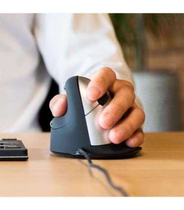 MOUSE USB OPTICAL BREAK/L. BLACK RGOHELE R-GO TOOLS