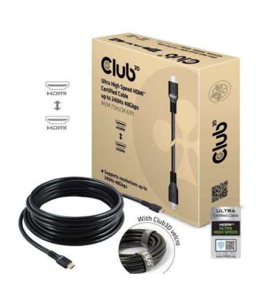 CABLE HDMI 7.5M/M/M CAC-1378 CLUB3D