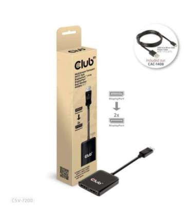 I/O ADAPTER DP TO DP/DUAL CSV-7200 CLUB3D