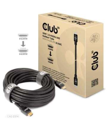 CABLE HDMI 15M/M/M CAC-2314 CLUB3D