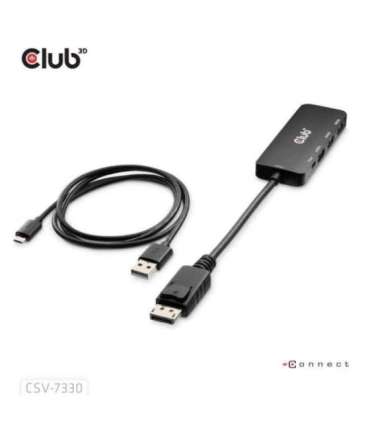 I/O ADAPTER DP TO HDMI TRIPLE/CSV-7330 CLUB3D