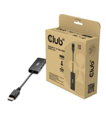 I/O ADAPTER DP TO HDMI TRIPLE/CSV-7330 CLUB3D