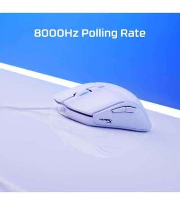 MOUSE USB OPTICAL PULSEFIRE/HASTE 2 WHITE HYPERX