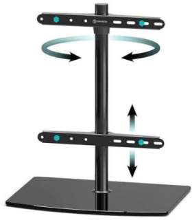 TV SET ACC DESKTOP STAND/32-75" BLACK PT3-B ONKRON