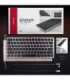 KEYBOARD + I/O HUB 9IN1/0.6M HMC-KB-US AXAGON