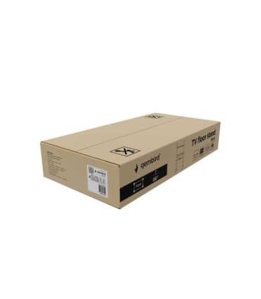 TV SET ACC FLOOR STAND 55-86"/BLACK TVS-86F-02 GEMBIRD