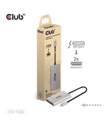 I/O ADAPTER THUNDERBOLT TO DP/CSV-1586 CLUB3D