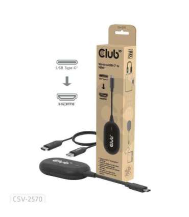 I/O ADAPTER WRL USB-C TO HDMI/CSV-2570 CLUB3D