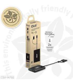 I/O ADAPTER USB-C TO HDMI/DUAL CSV-1475 CLUB3D