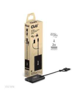 I/O ADAPTER USB-C TO DP/DUAL CSV-1478 CLUB3D