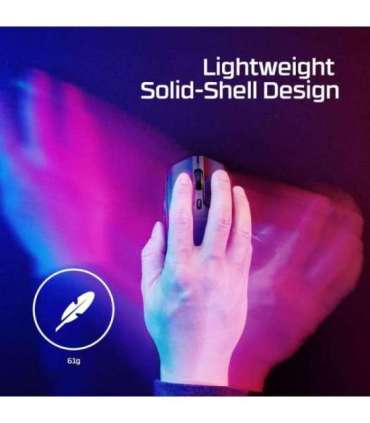 MOUSE USB OPTICAL WRL/PULSEFIRE HASTE 2 BLACK HYPERX