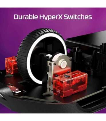 MOUSE USB OPTICAL WRL/PULSEFIRE HASTE 2 WHITE HYPERX