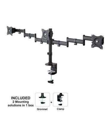 MONITOR ACC DESK MOUNT 10-27"/NM-D135D3BLACK NEOMOUNTS