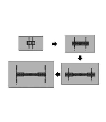 TV SET ACC WALL MOUNT/WL30S-950BL19 NEOMOUNTS