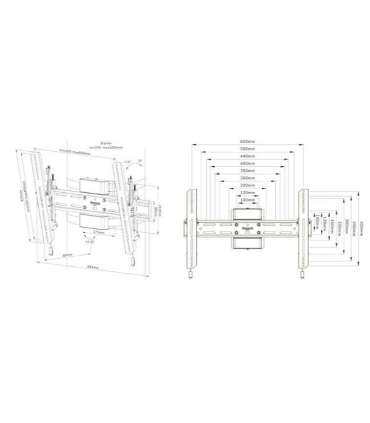 TV SET ACC WALL MOUNT/WL35S-910BL16 NEOMOUNTS