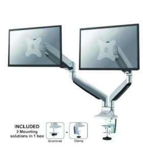 MONITOR ACC DESK MOUNT 10-32"/NM-D750DSILVER NEOMOUNTS