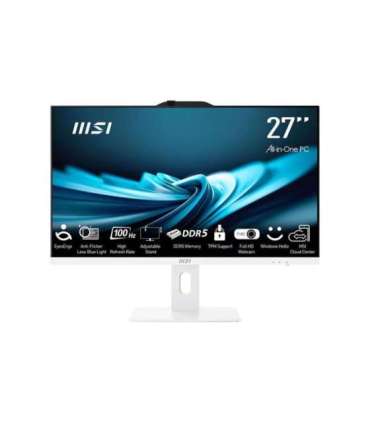 Monoblock PC|MSI|PRO|AP272P 14M|Business|All in One|CPU Intel Core i5|i5-14400|2500 MHz|Screen 27"|RAM 16GB|DDR4|3200 MHz|SSD
