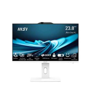 Monoblock PC|MSI|PRO|AP241P 14M|Business|All in One|CPU Core i5|i5-14400|2500 MHz|Screen 23.8"|RAM 16GB|DDR5|5600 MHz|SSD 512