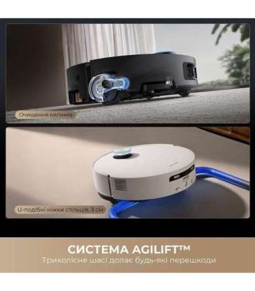 VACUUM CLEANER ROBOT AQUA10/ULTRA TRACK RLR81CE-BK DREAME