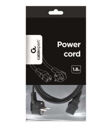 CABLE POWER EU 1M 6A/PC-186-1M GEMBIRD