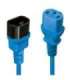 CABLE POWER IEC EXTENSION 2M/BLUE 30472 LINDY