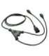 CABLE POWER C14 TO 2 X C13/1M 30363 LINDY