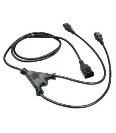 CABLE POWER C14 TO 2 X C13/1M 30363 LINDY